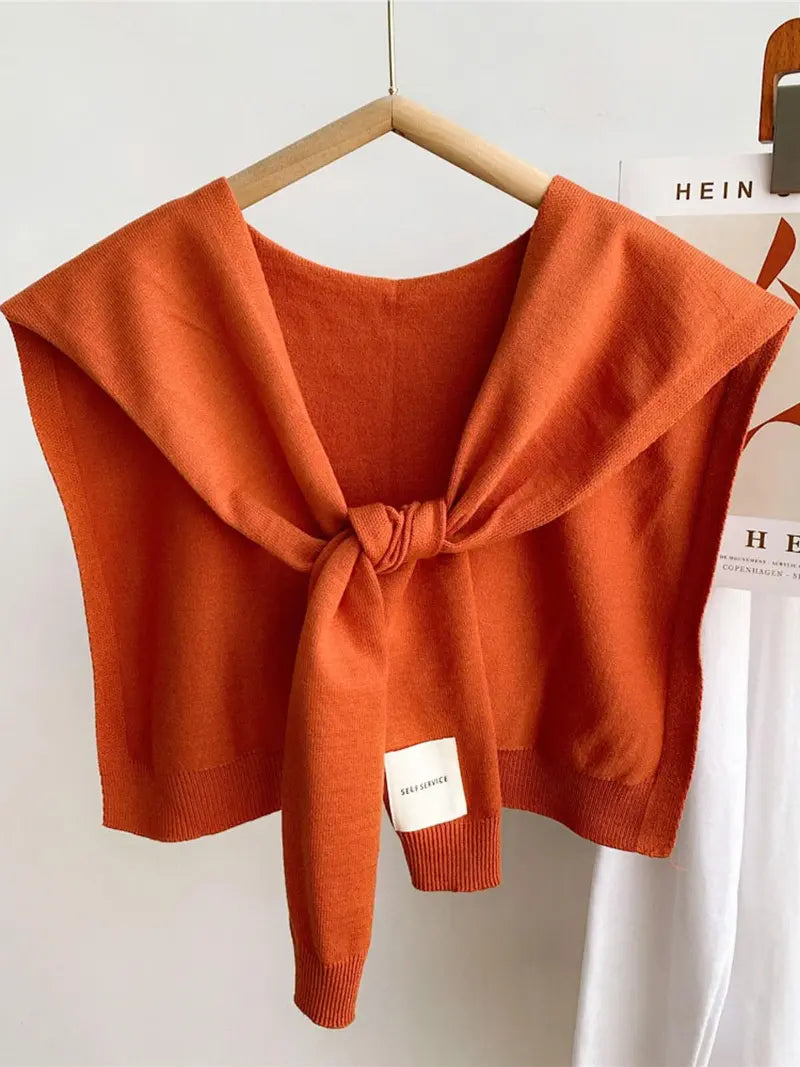 🌸🌸Women Solid Color Knit Shawl