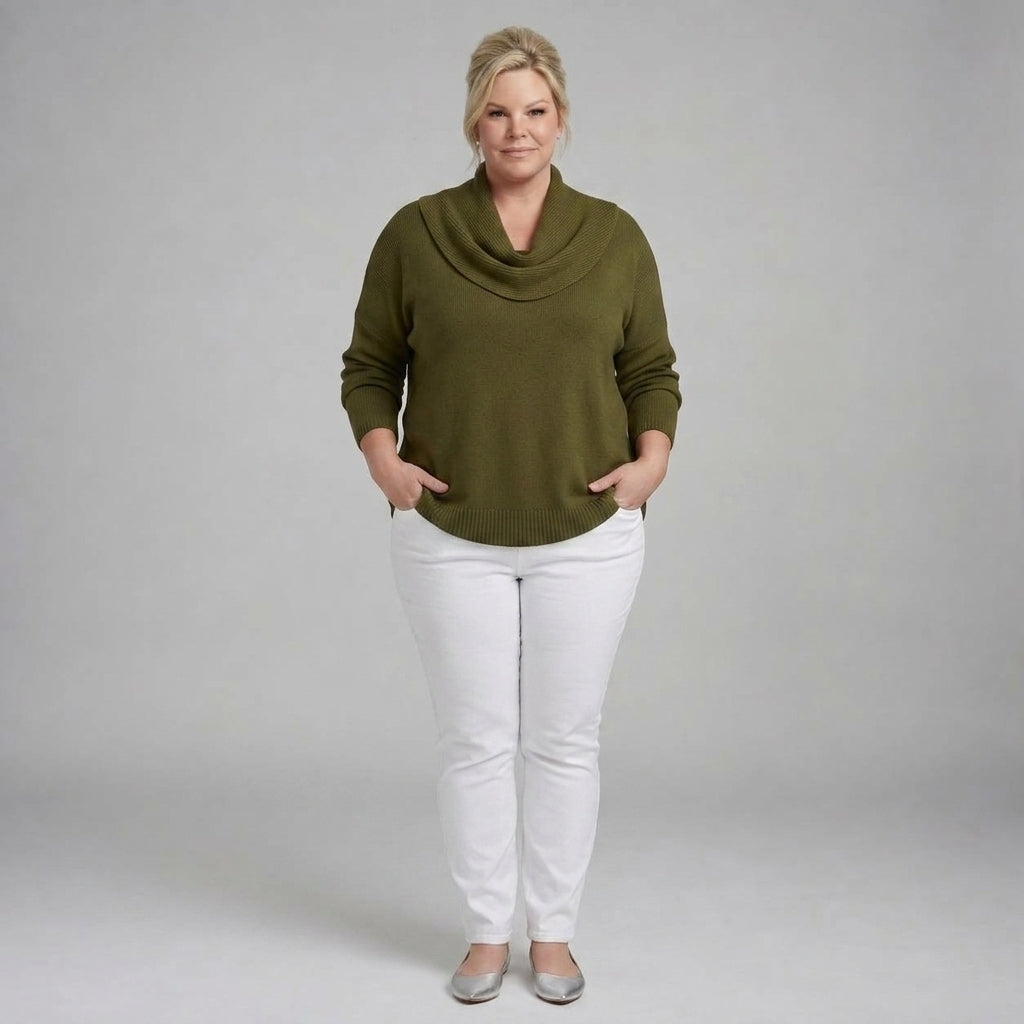 ๐๐Cowl Neck Jumper
