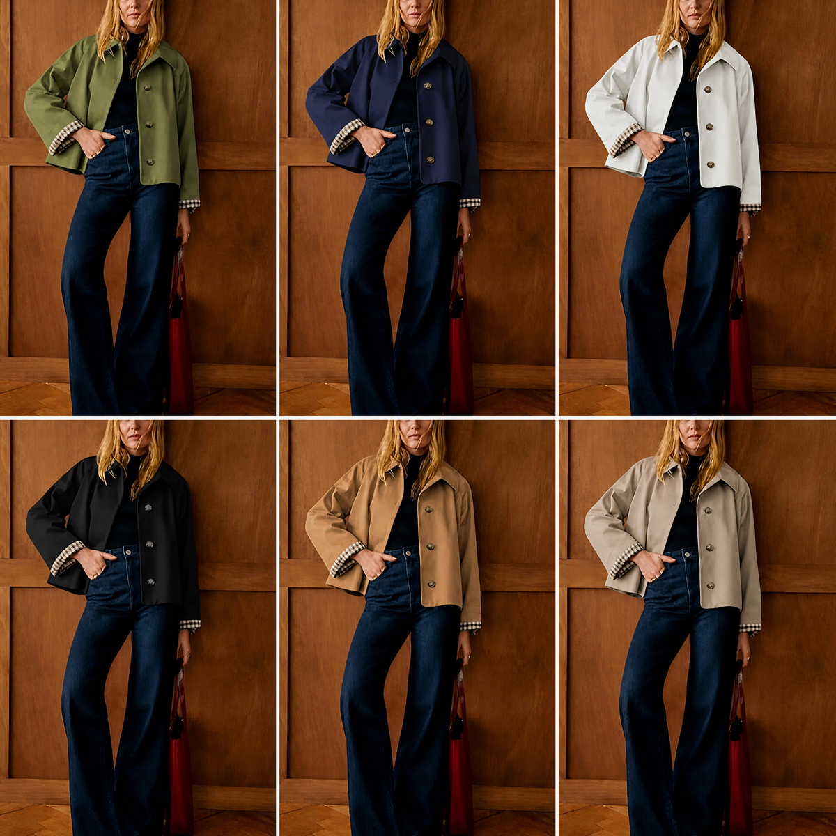 π¨ LIMITED TIME: 50% OFF β Women's Cropped Trench Coat