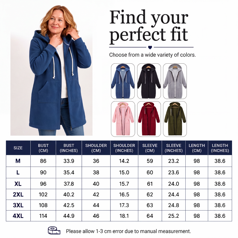 π₯β¨ Women's Zip-Up Fleece Hoodies
