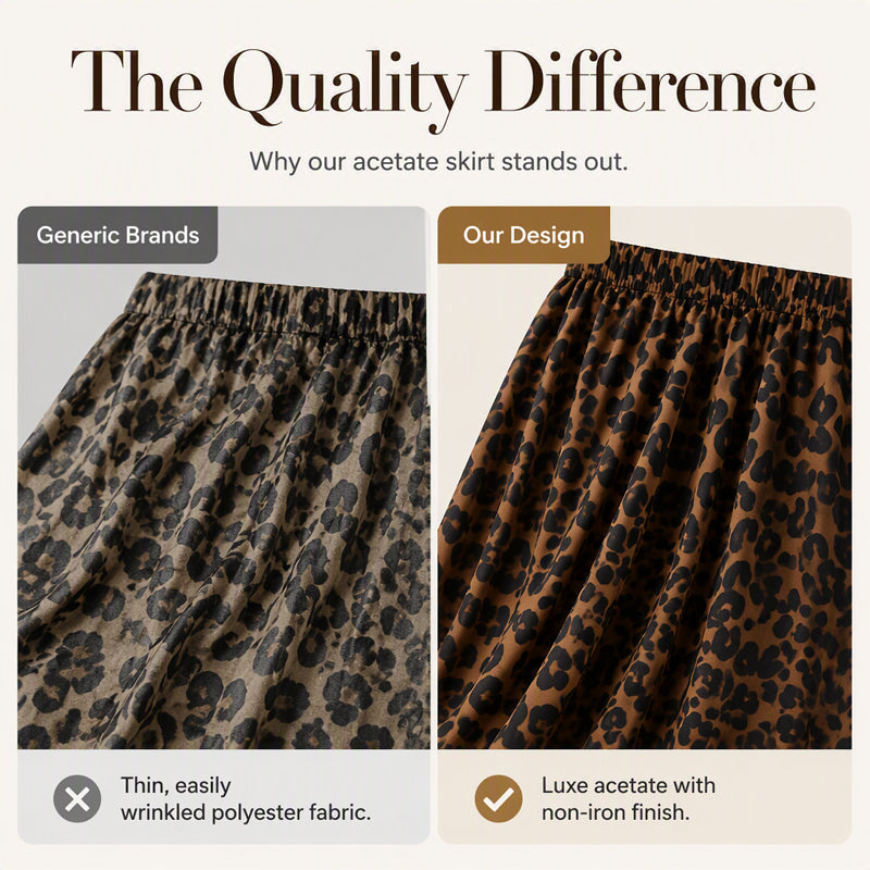 π₯ FINAL HOURS β Women's Print A-Line Maxi Skirt | Flowy Silhouette & Flattering Everyday Style