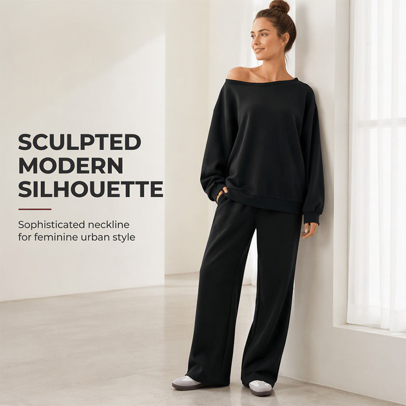 π₯ FINAL HOURS β Women's Sweatshirt & Sweatpants 2-Piece Set | Cozy Everyday Comfort