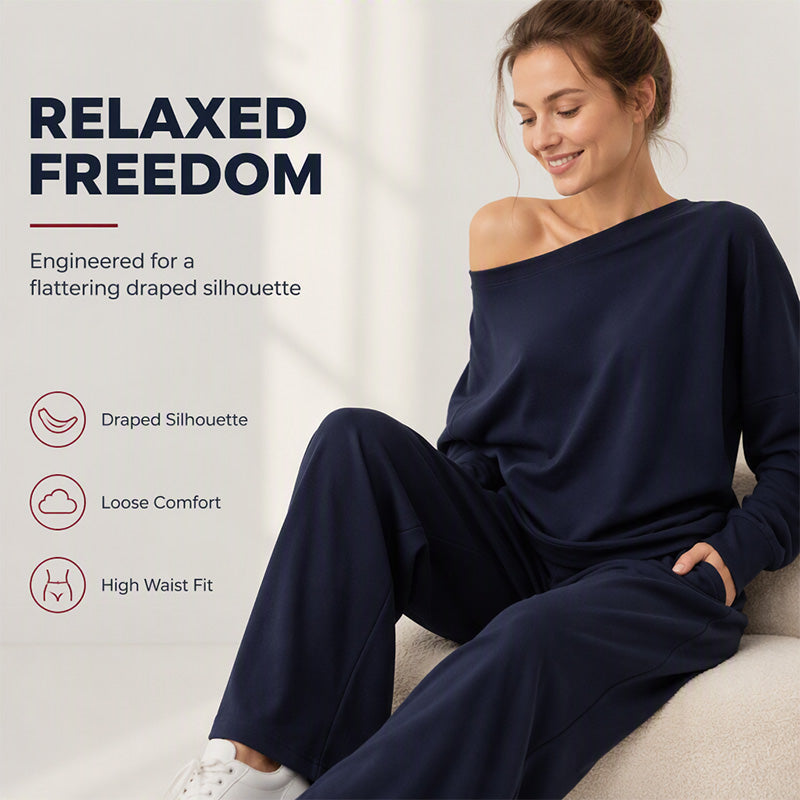 π₯ FINAL HOURS β Women's Sweatshirt & Sweatpants 2-Piece Set | Cozy Everyday Comfort