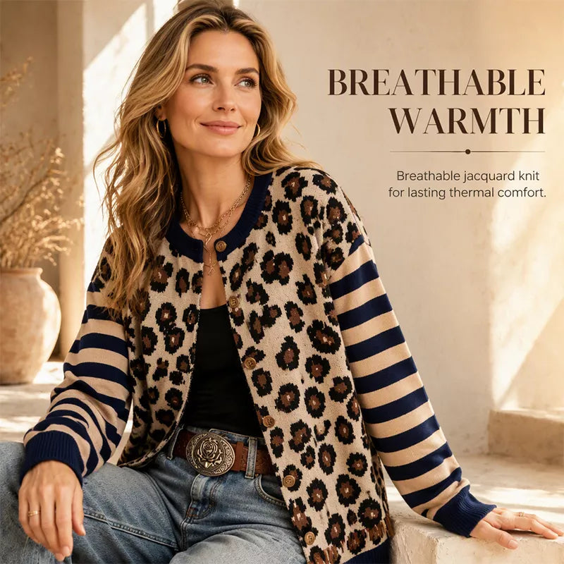 π₯ FINAL HOURS β Women's Leopard Print Cardigan | Chic & Cozy Everyday Style
