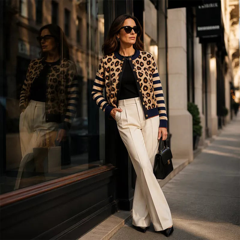 π₯ FINAL HOURS β Women's Leopard Print Cardigan | Chic & Cozy Everyday Style