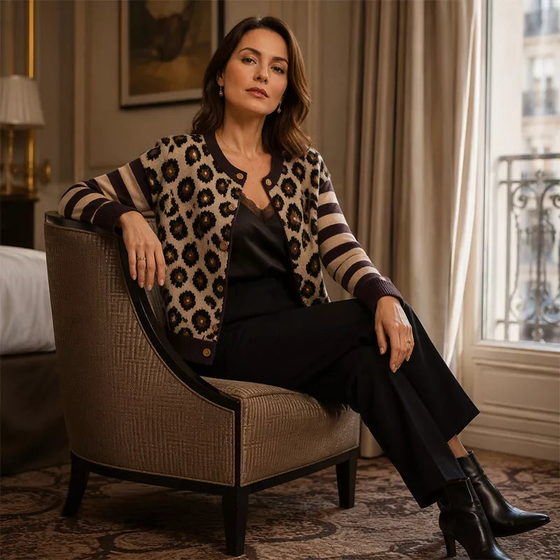 π₯ FINAL HOURS β Women's Leopard Print Cardigan | Chic & Cozy Everyday Style