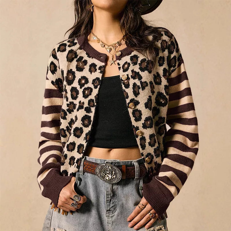 π₯ FINAL HOURS β Women's Leopard Print Cardigan | Chic & Cozy Everyday Style