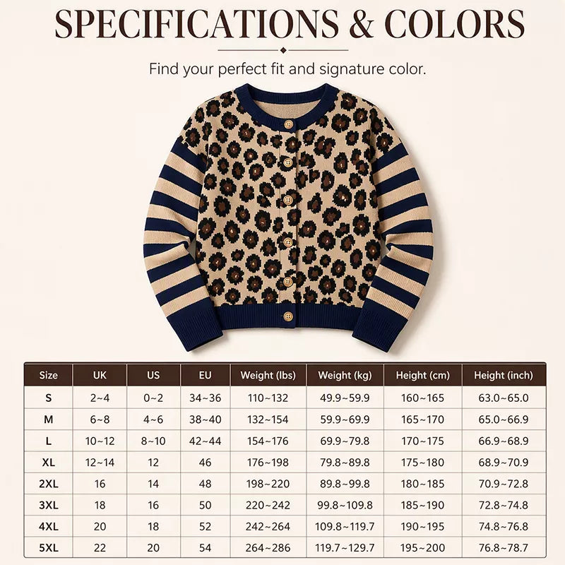 π₯ FINAL HOURS β Women's Leopard Print Cardigan | Chic & Cozy Everyday Style
