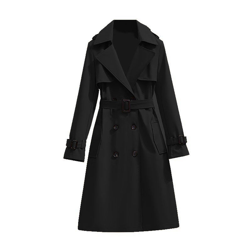 Drapes evenly, exudes enduring elegance—a high-quality, timeless trench coat🧥✨