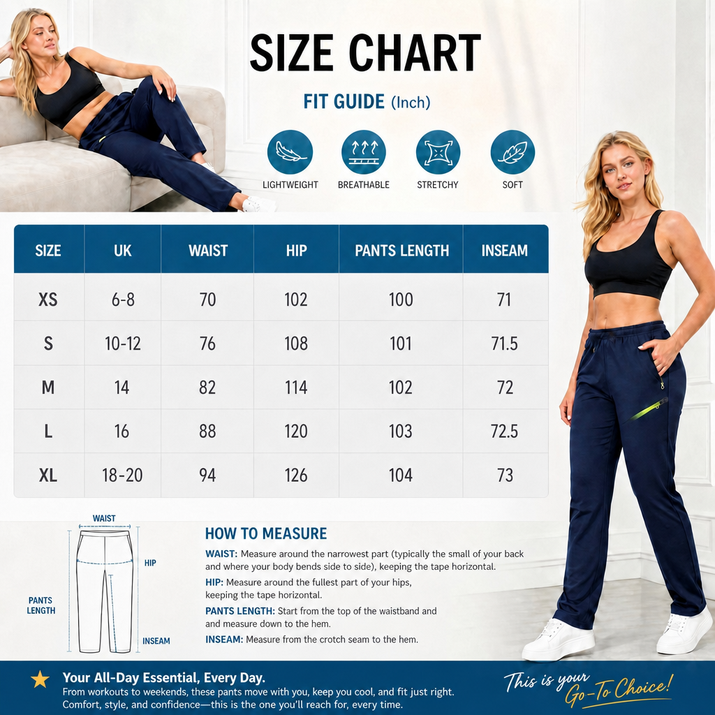 🔥 FINAL HOURS — Women’s Straight-Leg Cargo Pants | Elastic Waist 6-Pocket Casual Trousers👖✨