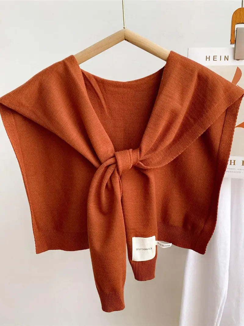 🌸🌸Women Solid Color Knit Shawl