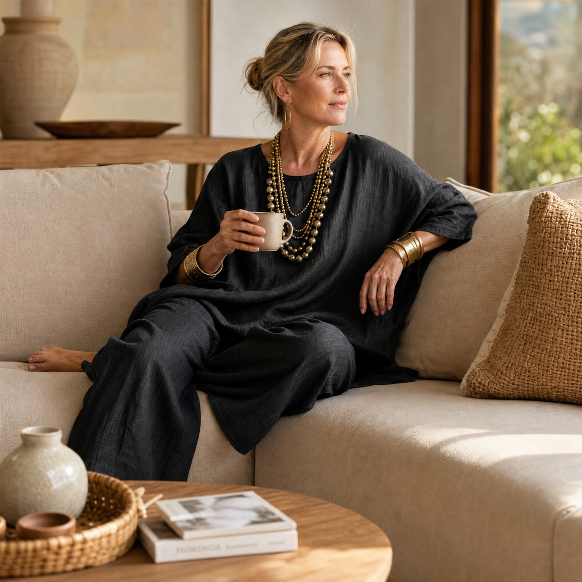 🔥 FINAL HOURS — Women's Chic Asymmetric Two-Piece Set | Effortless Everyday Style