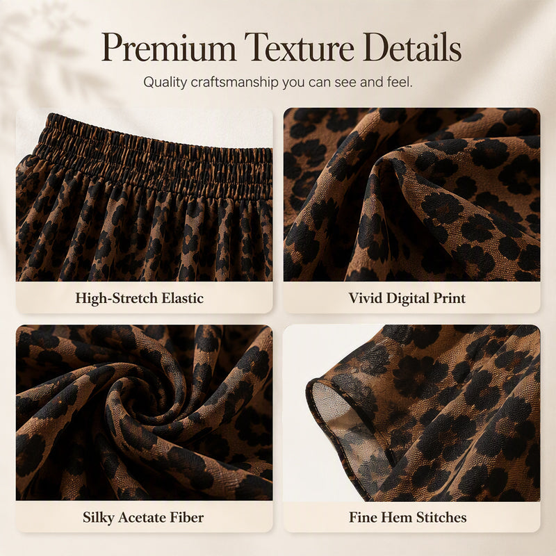 🔥 FINAL HOURS — Women's Print A-Line Maxi Skirt | Flowy Silhouette & Flattering Everyday Style