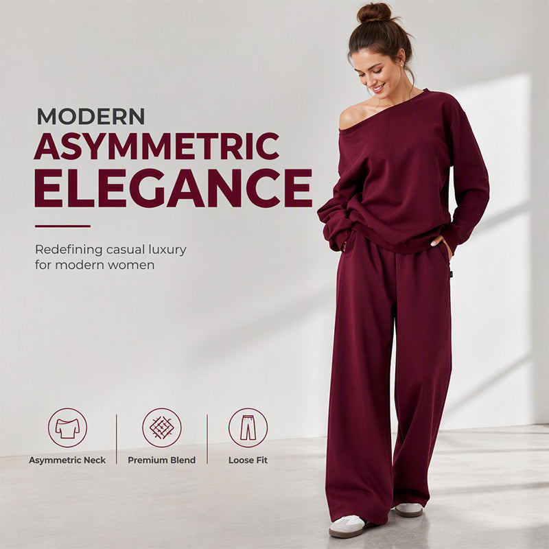 🔥 FINAL HOURS — Women's Sweatshirt & Sweatpants 2-Piece Set | Cozy Everyday Comfort