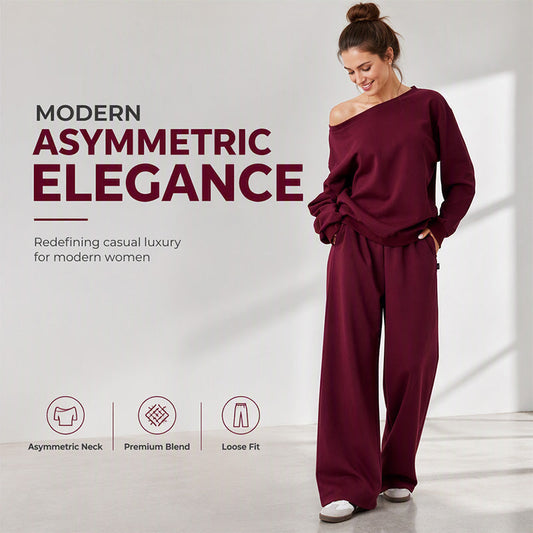🔥 FINAL HOURS — Women's Sweatshirt & Sweatpants 2-Piece Set | Cozy Everyday Comfort