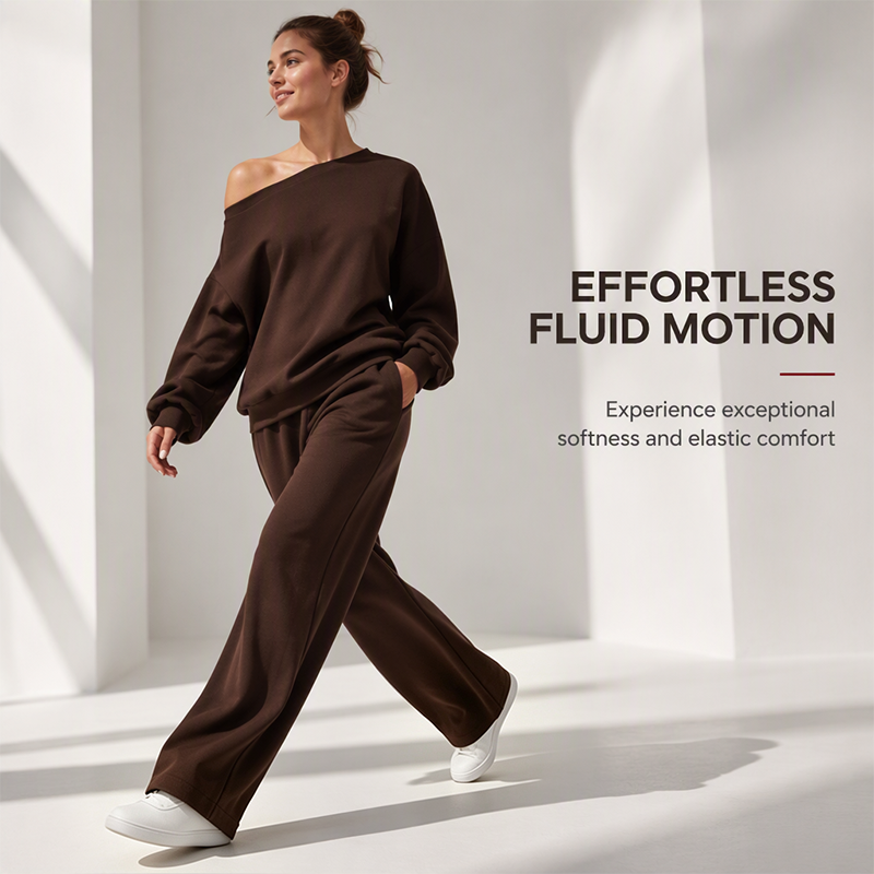 🔥 FINAL HOURS — Women's Sweatshirt & Sweatpants 2-Piece Set | Cozy Everyday Comfort