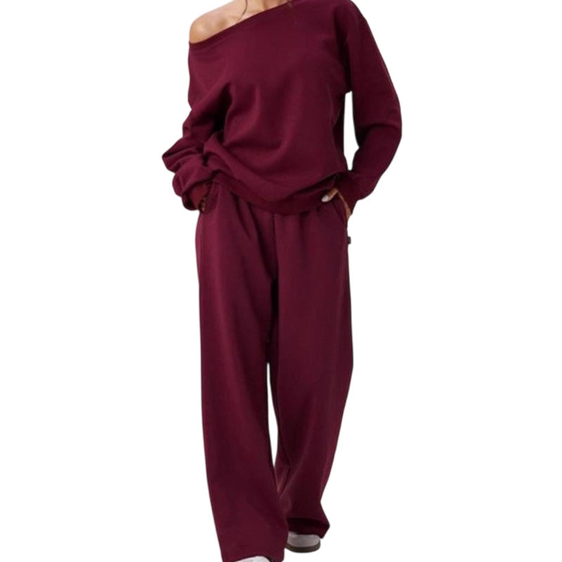 🔥 FINAL HOURS — Women's Sweatshirt & Sweatpants 2-Piece Set | Cozy Everyday Comfort