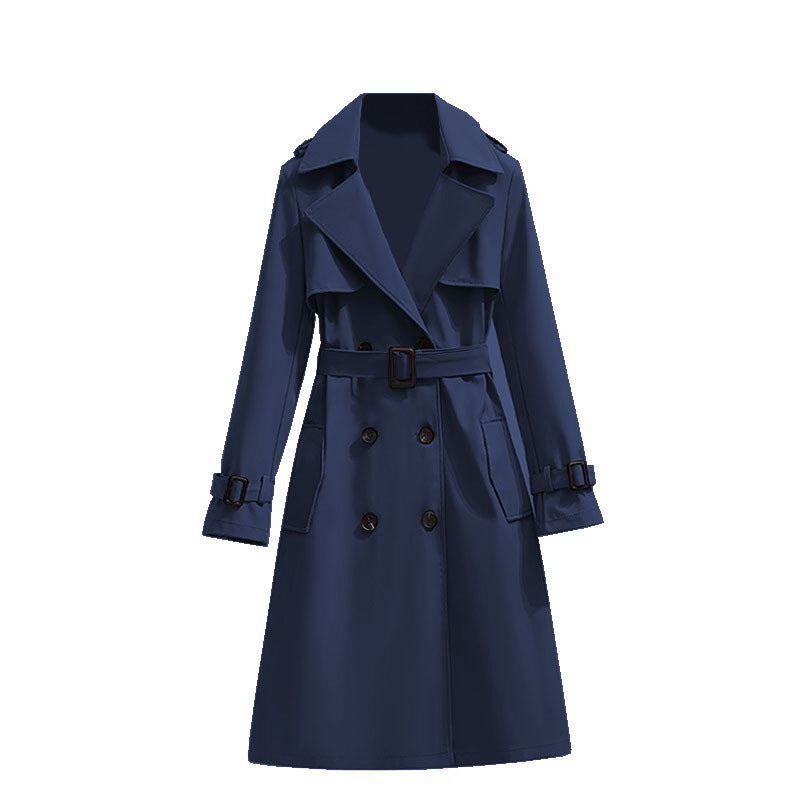 Drapes evenly, exudes enduring elegance—a high-quality, timeless trench coat🧥✨