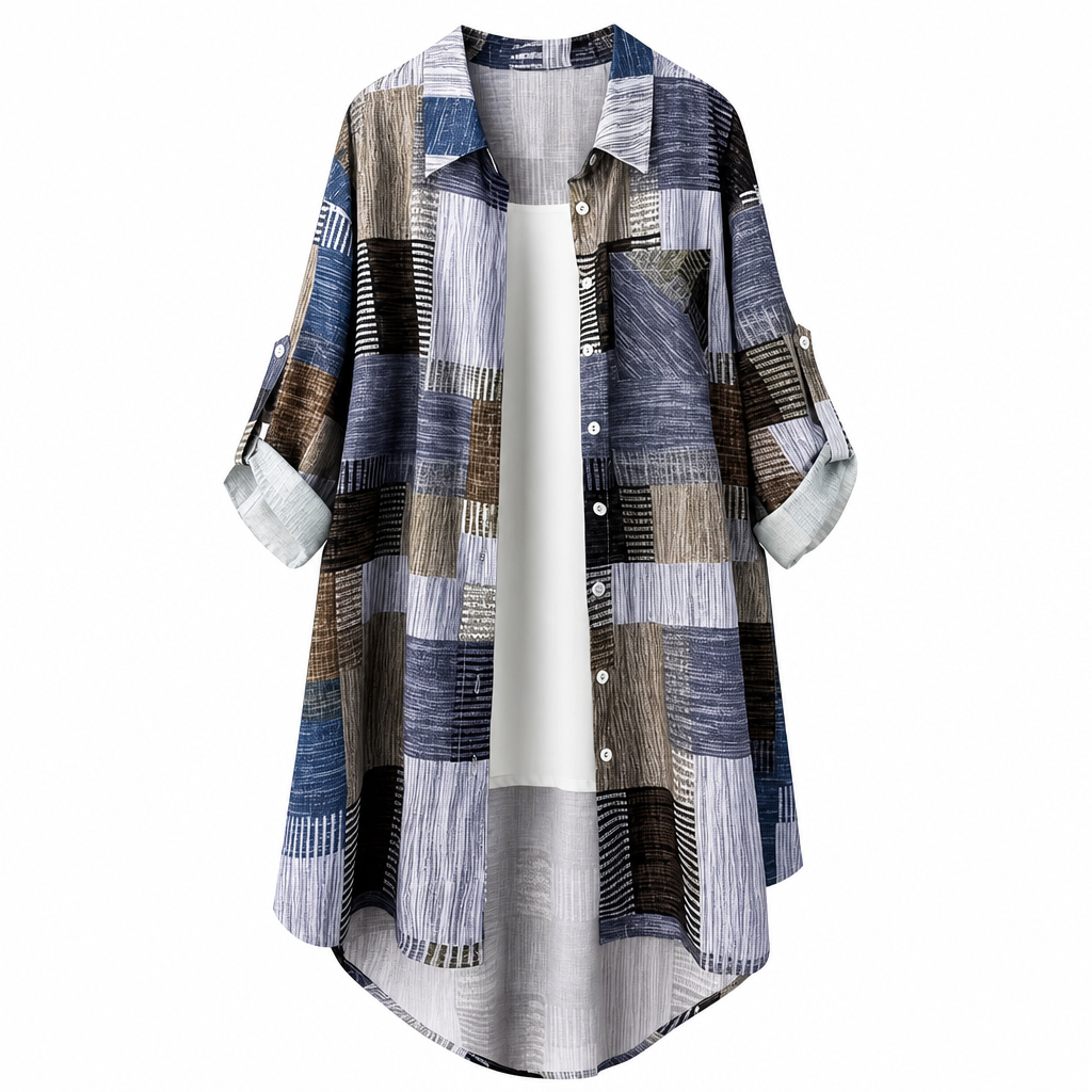 🔥 FINAL HOURS — Women's Plaid Shirt Jacket | Loose Fit Long Sleeve Layer for Everyday Comfort