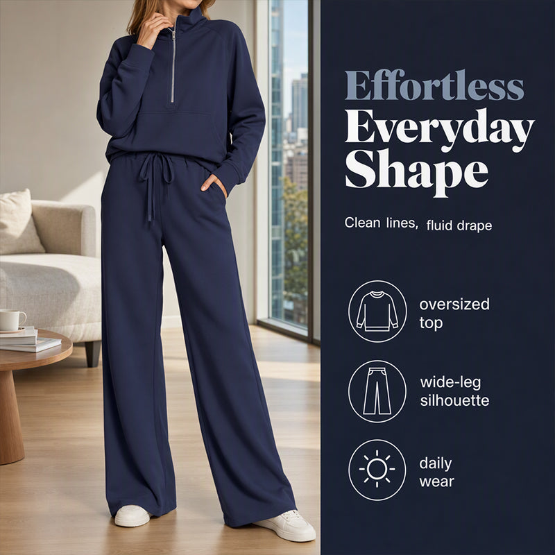 🔥 FINAL HOURS — Women's Relaxed-Fit Lounge Set | Cozy & Effortless Everyday Style